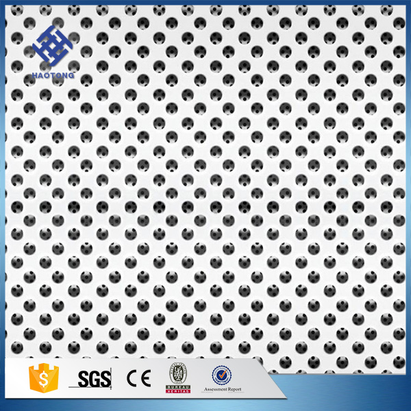 Aluminum alloy perforated mesh