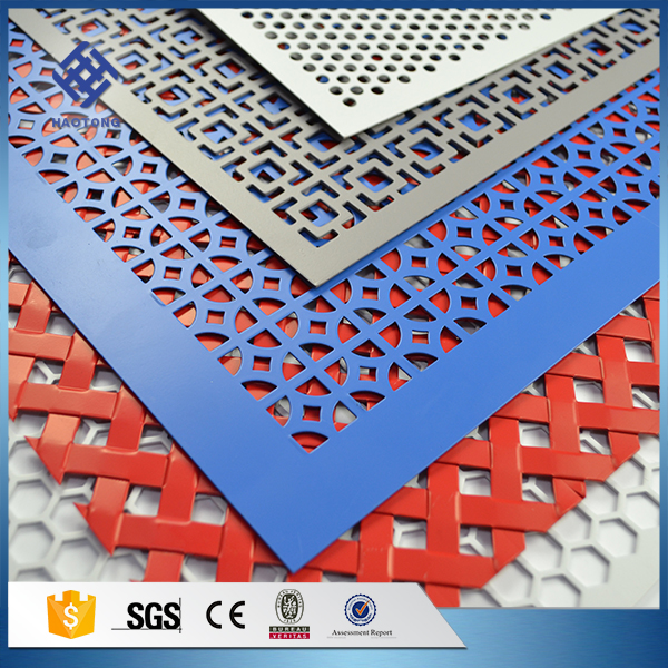 pvc perforated metal